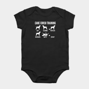 Cane Corso Training Cane Corso Dog Tricks Baby Bodysuit